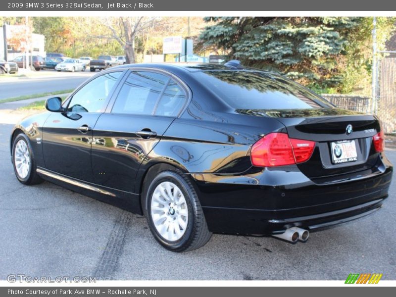 Jet Black / Black 2009 BMW 3 Series 328xi Sedan