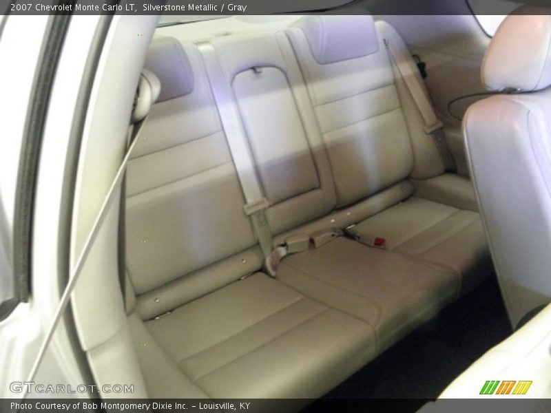 Silverstone Metallic / Gray 2007 Chevrolet Monte Carlo LT