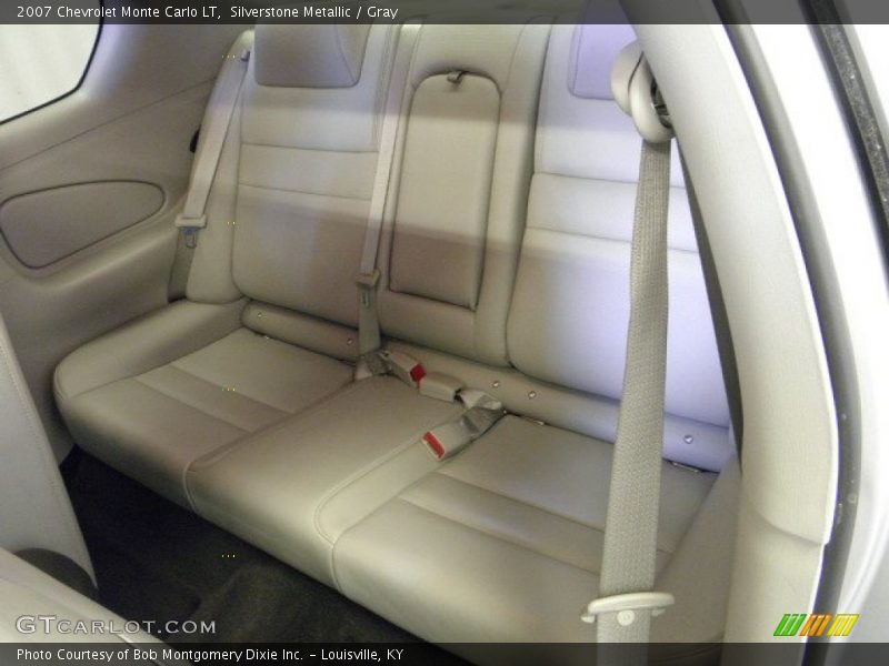 Silverstone Metallic / Gray 2007 Chevrolet Monte Carlo LT
