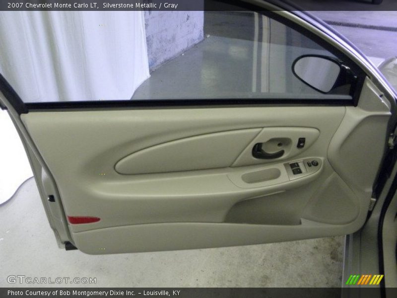 Silverstone Metallic / Gray 2007 Chevrolet Monte Carlo LT