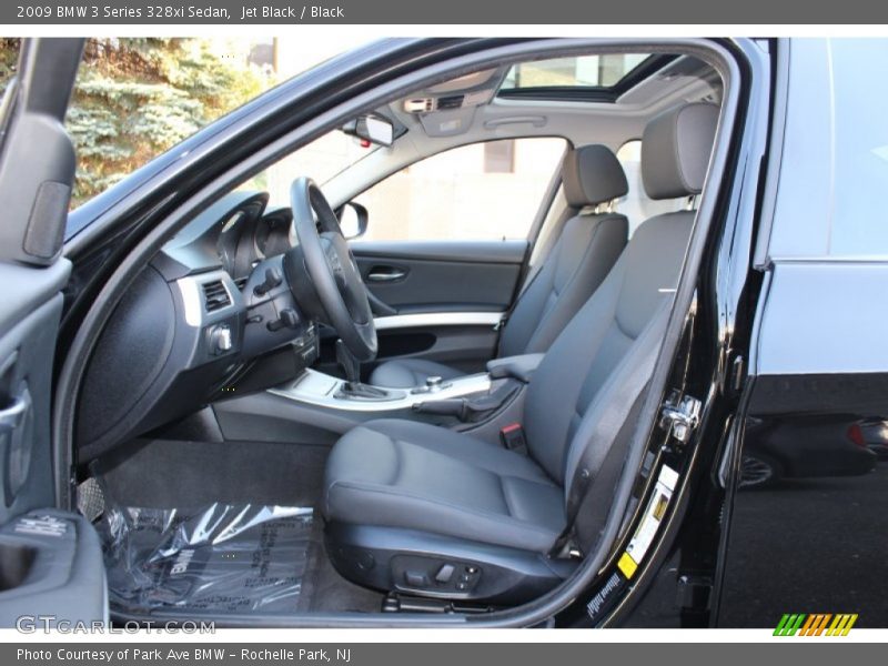 Jet Black / Black 2009 BMW 3 Series 328xi Sedan