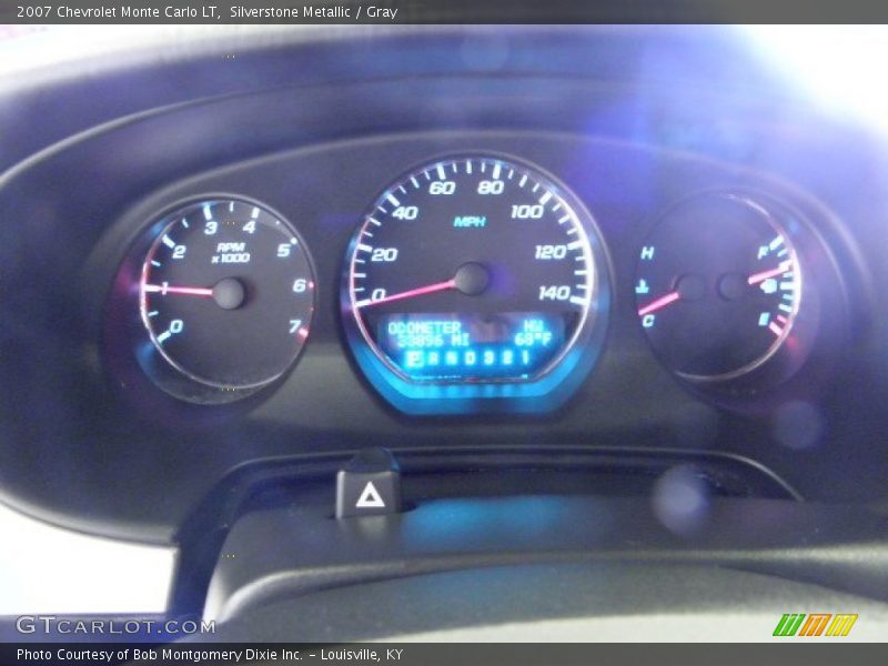 Silverstone Metallic / Gray 2007 Chevrolet Monte Carlo LT