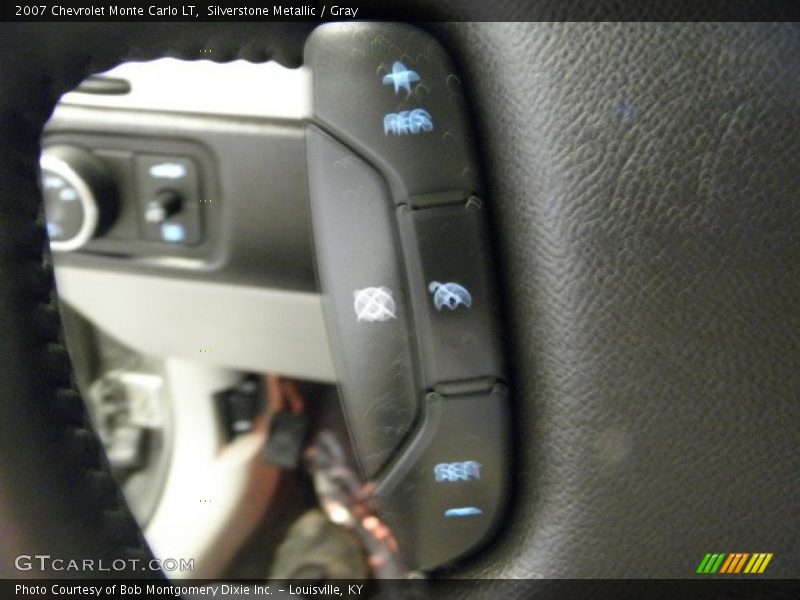 Silverstone Metallic / Gray 2007 Chevrolet Monte Carlo LT