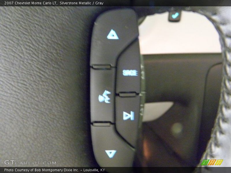 Silverstone Metallic / Gray 2007 Chevrolet Monte Carlo LT