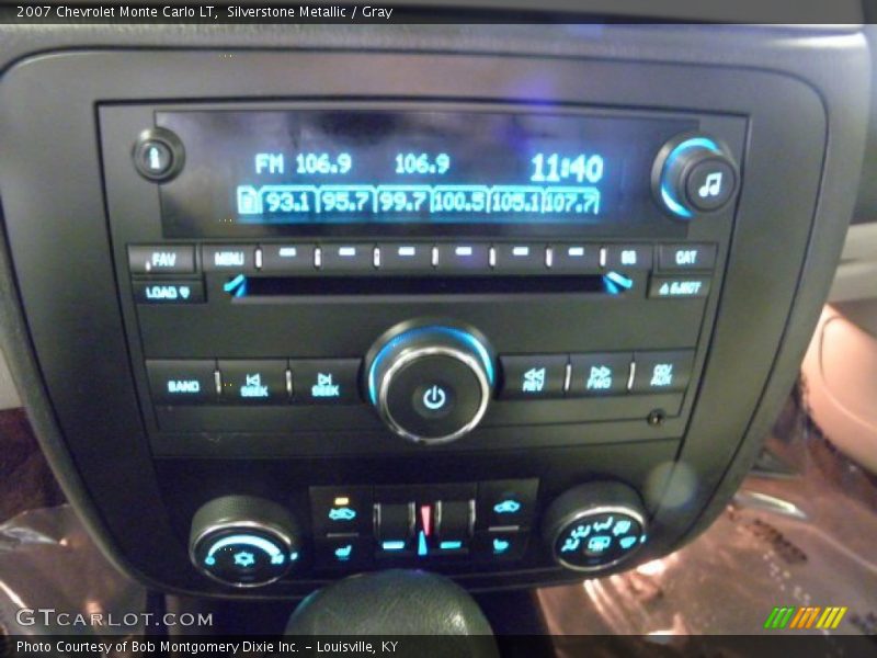 Silverstone Metallic / Gray 2007 Chevrolet Monte Carlo LT