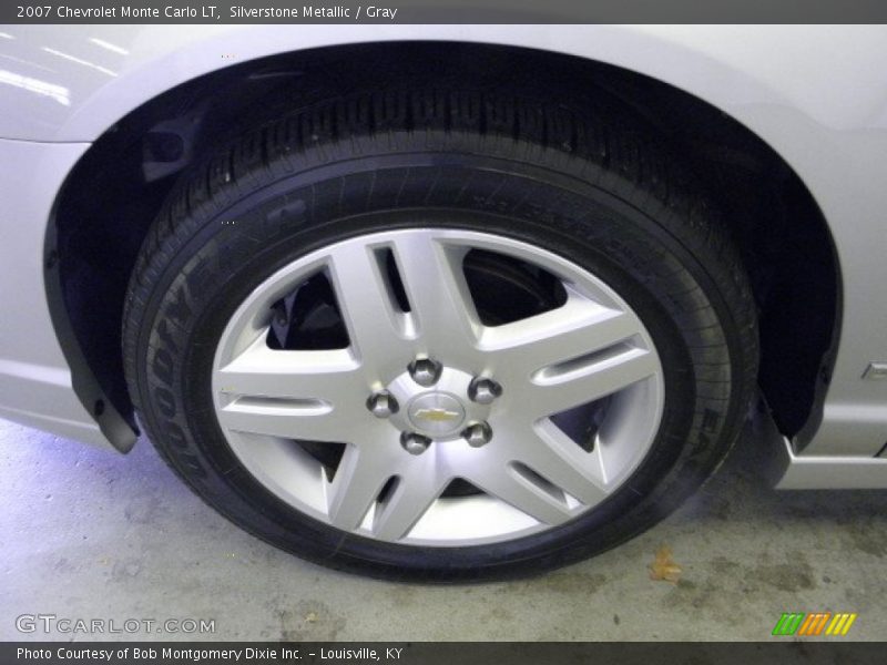 Silverstone Metallic / Gray 2007 Chevrolet Monte Carlo LT