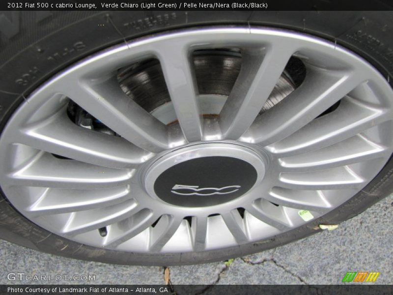  2012 500 c cabrio Lounge Wheel