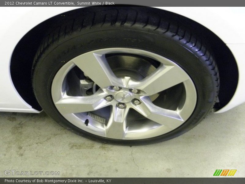  2012 Camaro LT Convertible Wheel