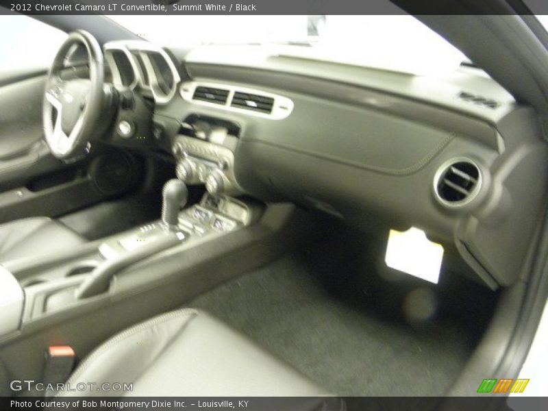 Summit White / Black 2012 Chevrolet Camaro LT Convertible