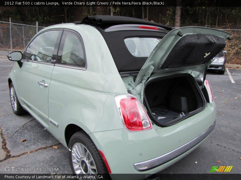  2012 500 c cabrio Lounge Trunk