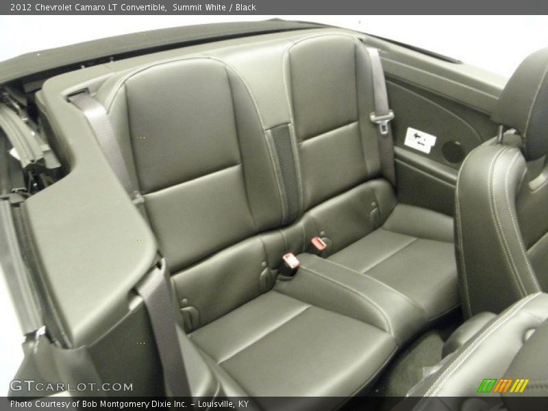  2012 Camaro LT Convertible Black Interior