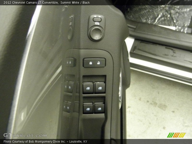 Controls of 2012 Camaro LT Convertible