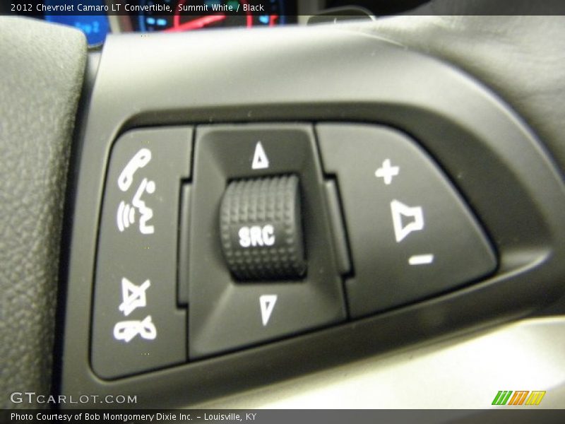 Controls of 2012 Camaro LT Convertible