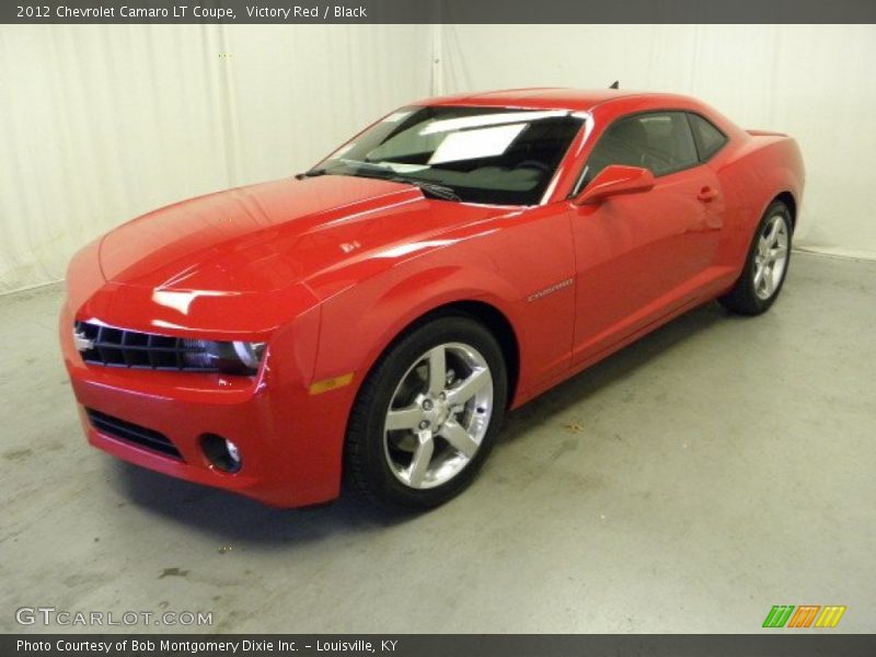 Front 3/4 View of 2012 Camaro LT Coupe