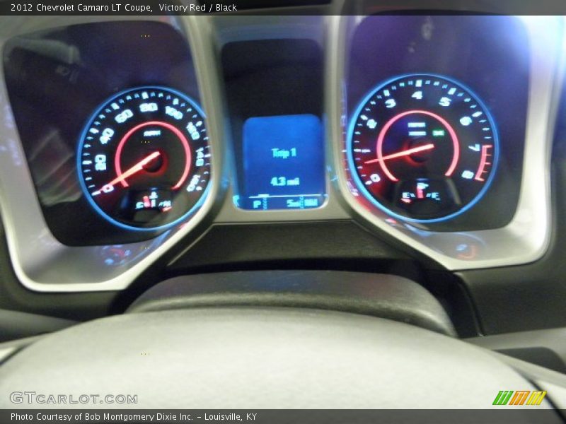Victory Red / Black 2012 Chevrolet Camaro LT Coupe