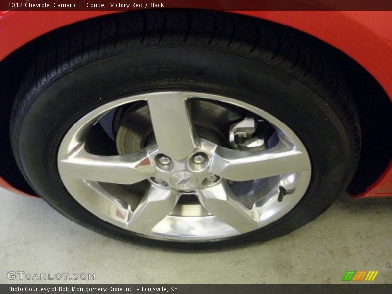 Victory Red / Black 2012 Chevrolet Camaro LT Coupe