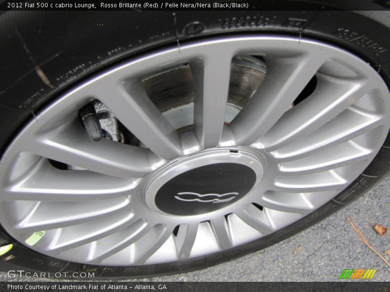  2012 500 c cabrio Lounge Wheel