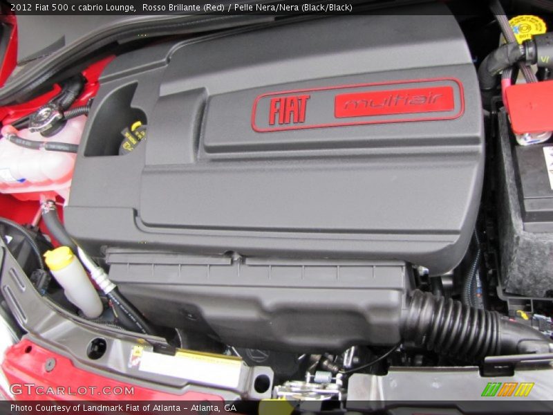  2012 500 c cabrio Lounge Engine - 1.4 Liter SOHC 16-Valve MultiAir 4 Cylinder