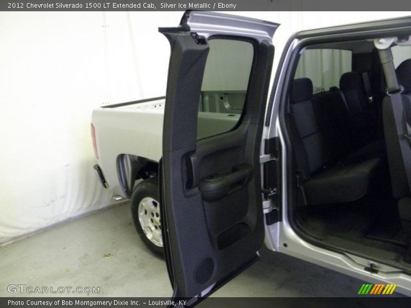 Silver Ice Metallic / Ebony 2012 Chevrolet Silverado 1500 LT Extended Cab