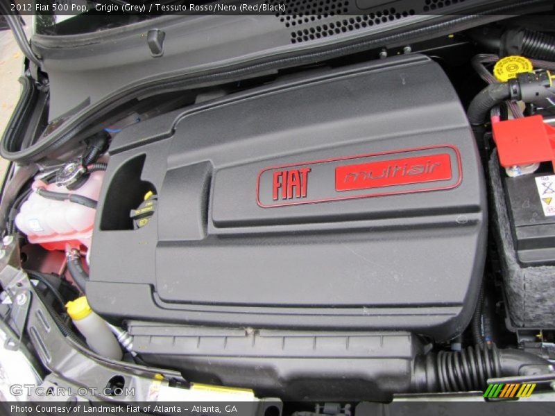  2012 500 Pop Engine - 1.4 Liter SOHC 16-Valve MultiAir 4 Cylinder