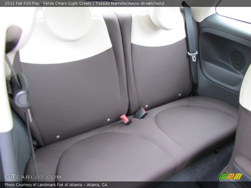 Back seats - 2012 Fiat 500 Pop