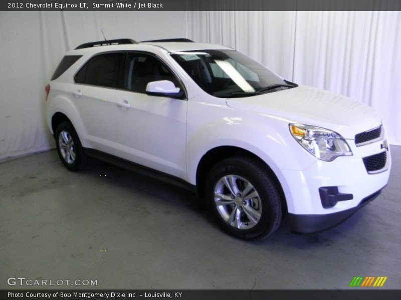 Summit White / Jet Black 2012 Chevrolet Equinox LT