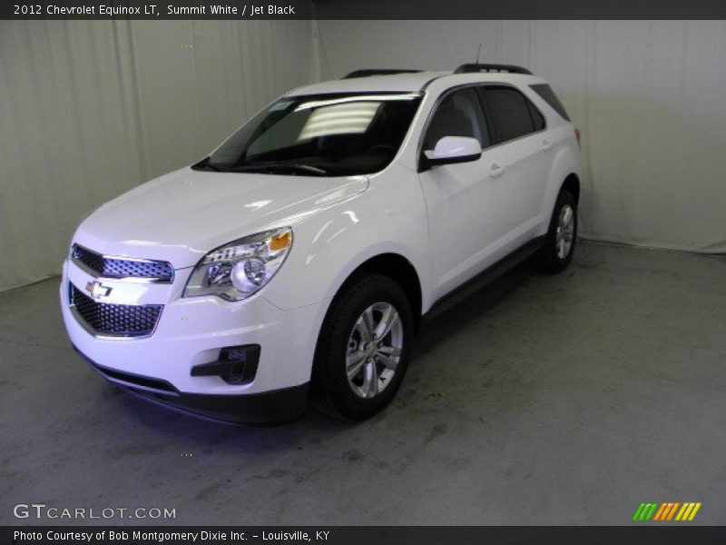 Summit White / Jet Black 2012 Chevrolet Equinox LT