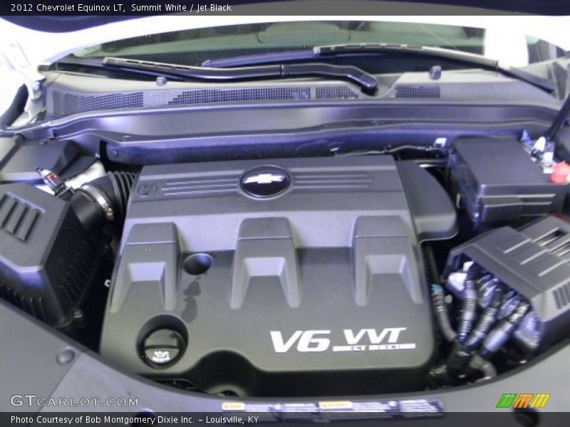 Summit White / Jet Black 2012 Chevrolet Equinox LT