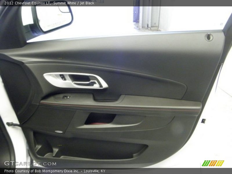Summit White / Jet Black 2012 Chevrolet Equinox LT