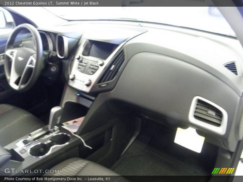 Summit White / Jet Black 2012 Chevrolet Equinox LT