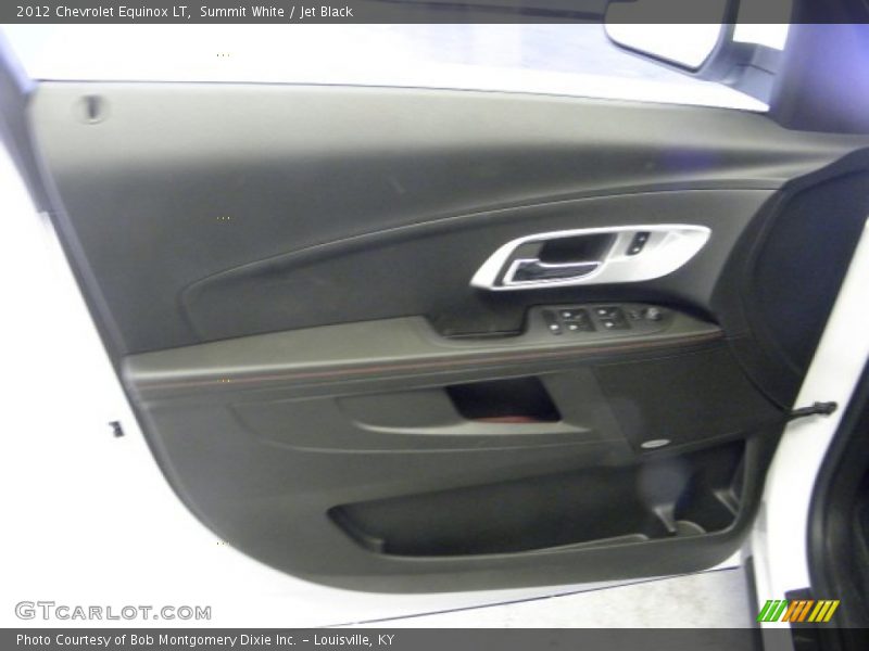 Summit White / Jet Black 2012 Chevrolet Equinox LT