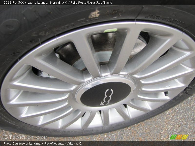  2012 500 c cabrio Lounge Wheel