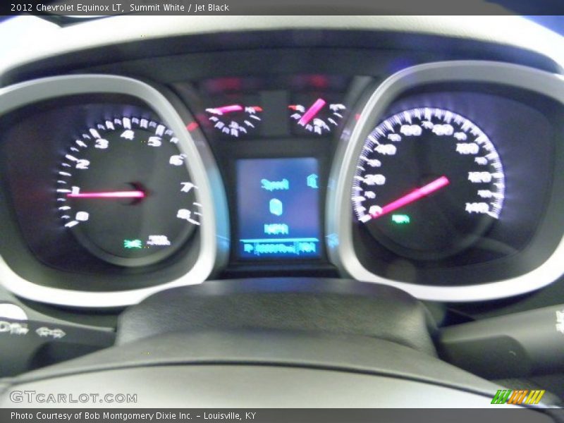Summit White / Jet Black 2012 Chevrolet Equinox LT