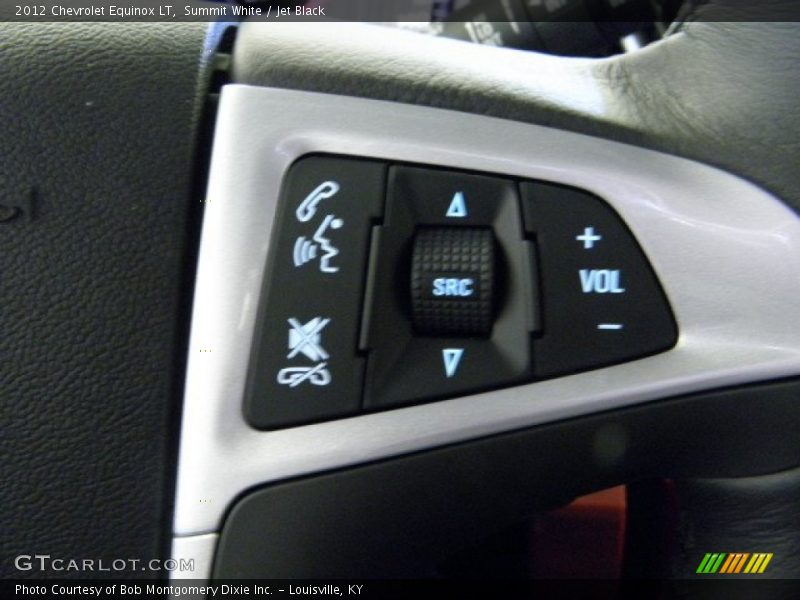 Summit White / Jet Black 2012 Chevrolet Equinox LT