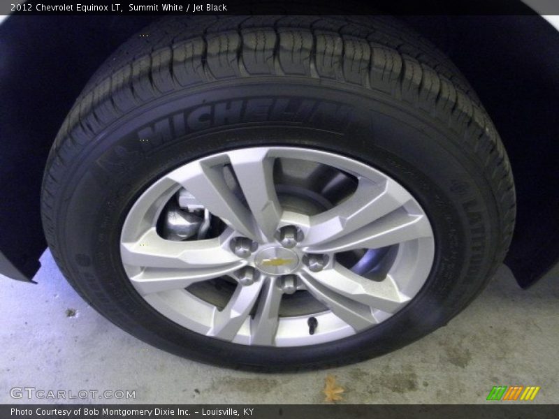 Summit White / Jet Black 2012 Chevrolet Equinox LT