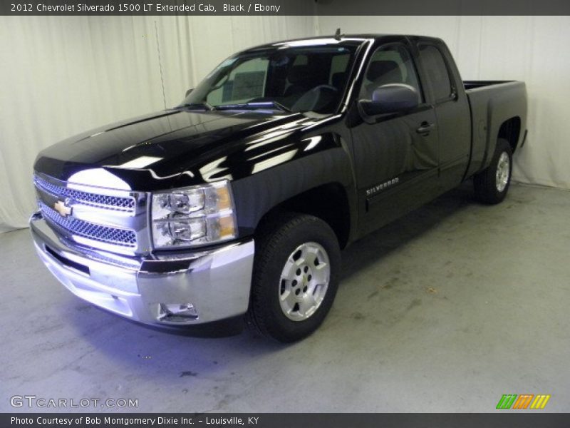 Black / Ebony 2012 Chevrolet Silverado 1500 LT Extended Cab