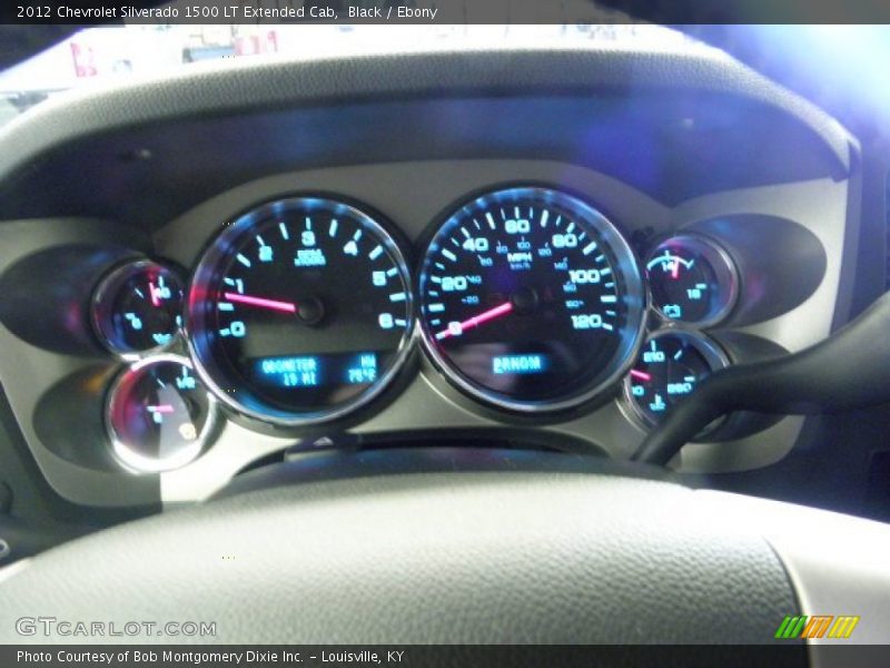 Black / Ebony 2012 Chevrolet Silverado 1500 LT Extended Cab