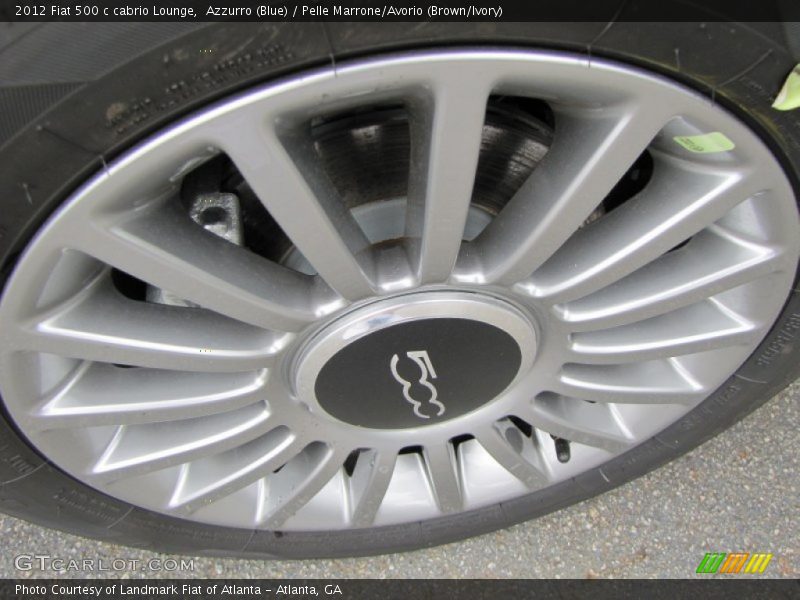  2012 500 c cabrio Lounge Wheel