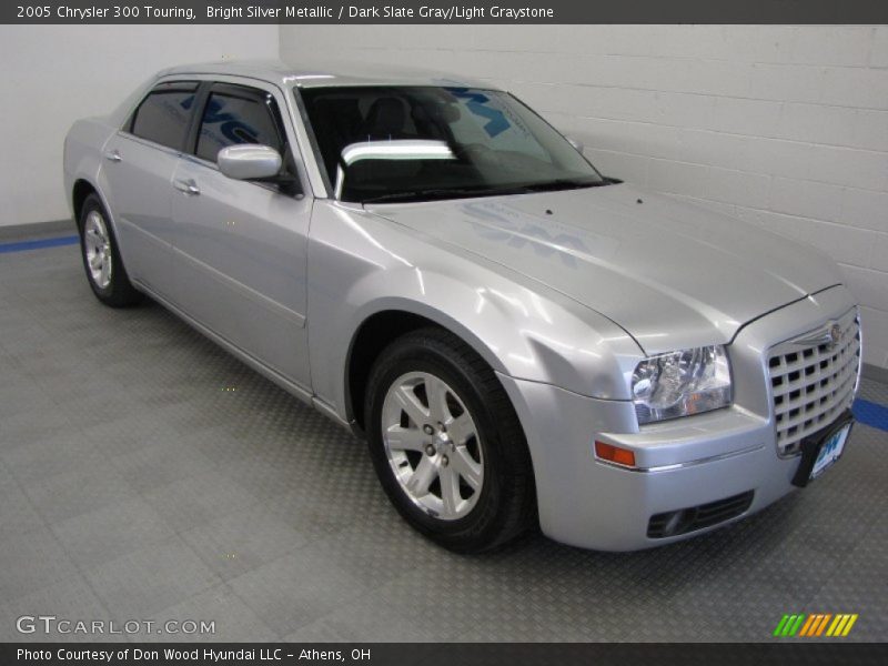 Bright Silver Metallic / Dark Slate Gray/Light Graystone 2005 Chrysler 300 Touring
