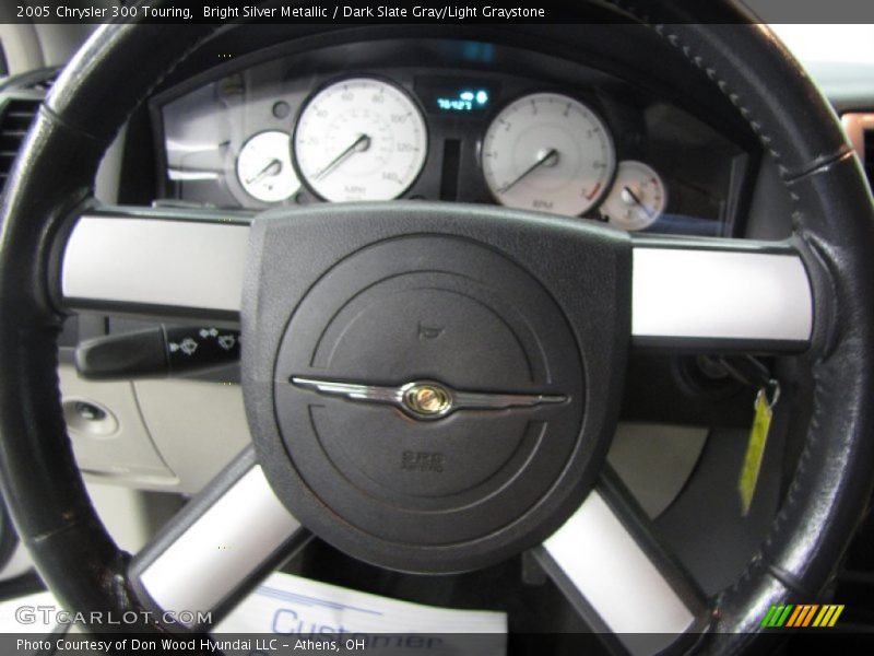 Bright Silver Metallic / Dark Slate Gray/Light Graystone 2005 Chrysler 300 Touring