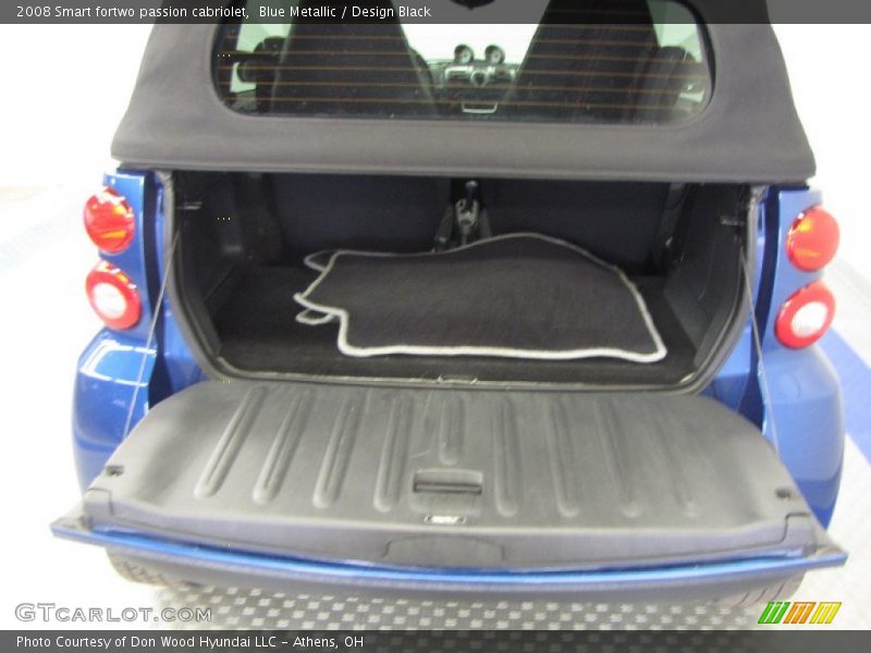 Blue Metallic / Design Black 2008 Smart fortwo passion cabriolet