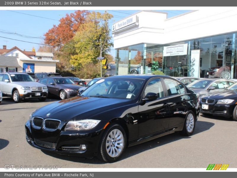 Jet Black / Black 2009 BMW 3 Series 328xi Sedan