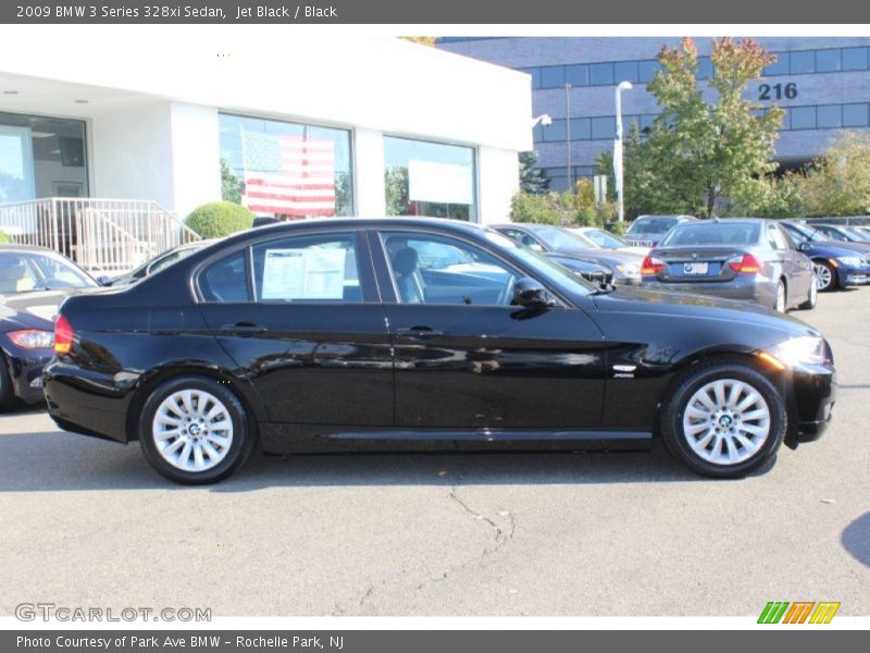 Jet Black / Black 2009 BMW 3 Series 328xi Sedan