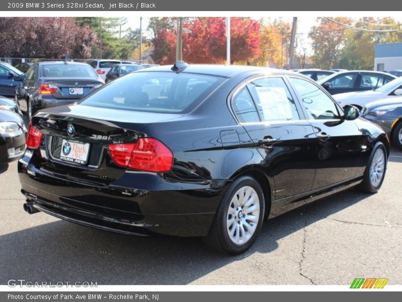 Jet Black / Black 2009 BMW 3 Series 328xi Sedan