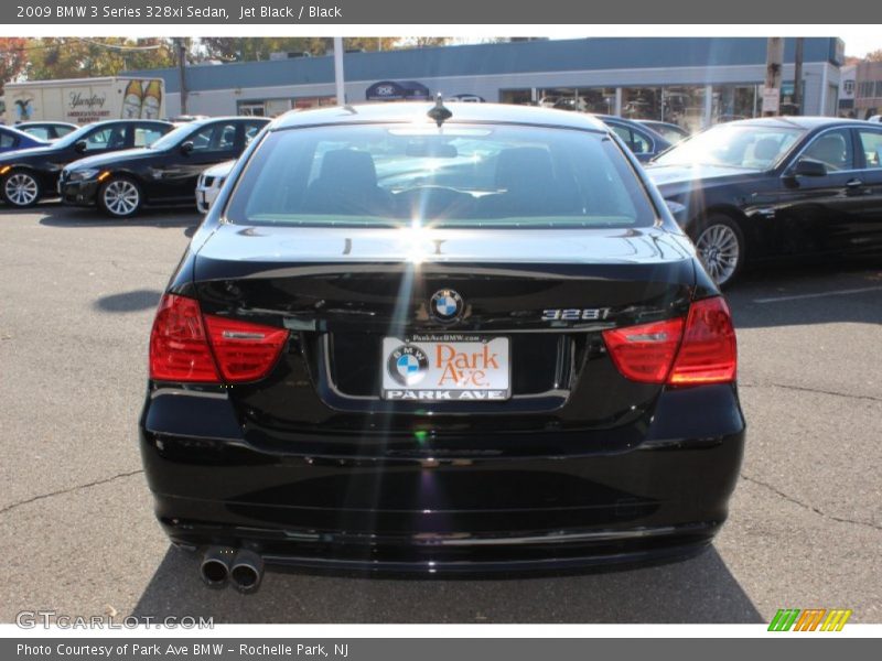 Jet Black / Black 2009 BMW 3 Series 328xi Sedan