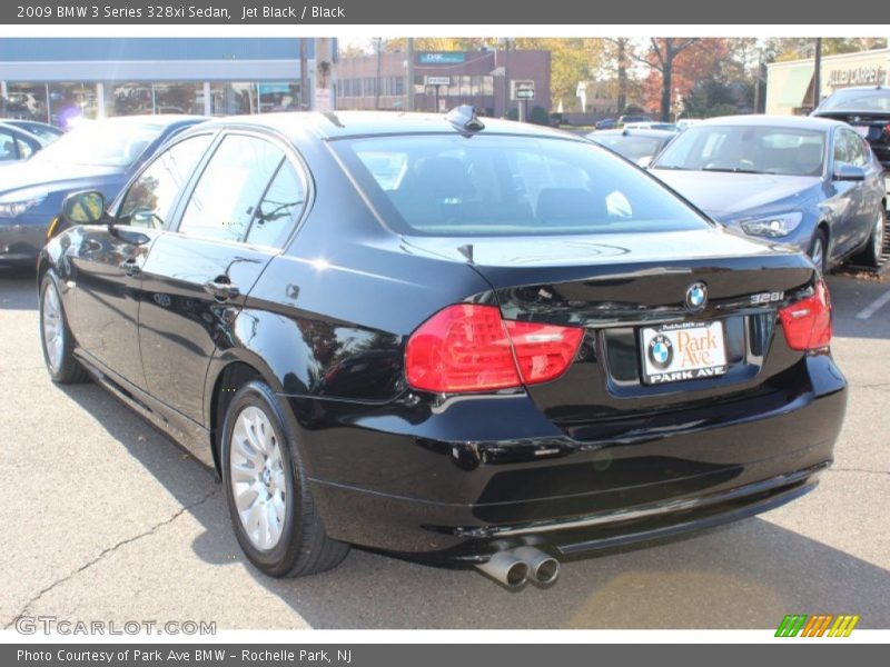 Jet Black / Black 2009 BMW 3 Series 328xi Sedan