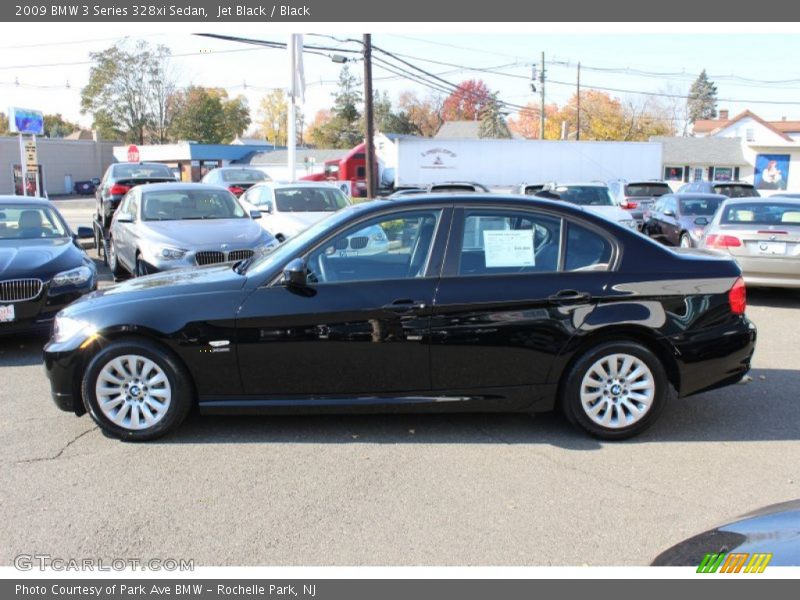 Jet Black / Black 2009 BMW 3 Series 328xi Sedan