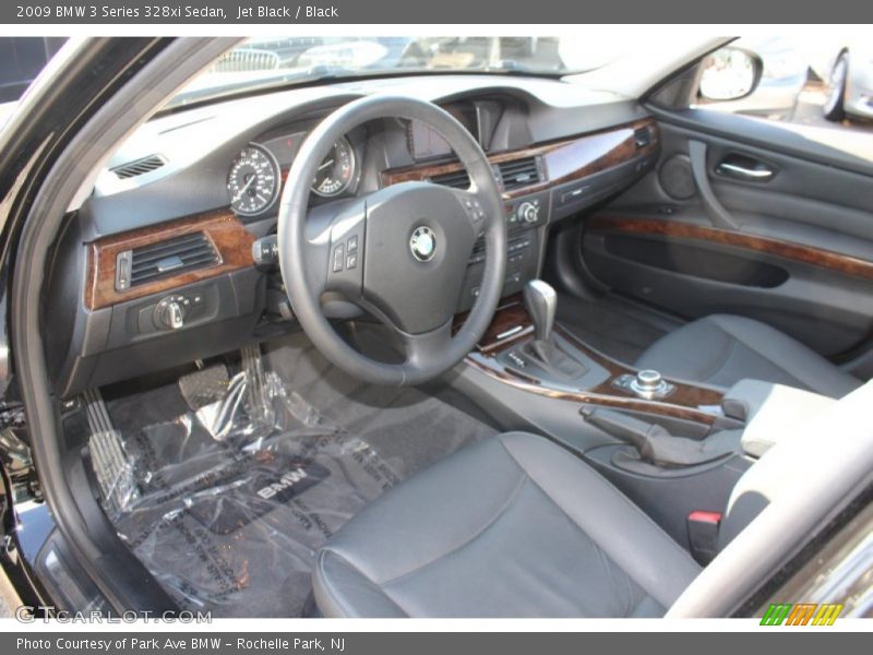 Jet Black / Black 2009 BMW 3 Series 328xi Sedan