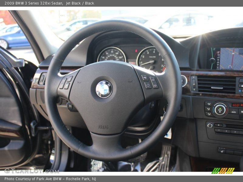 Jet Black / Black 2009 BMW 3 Series 328xi Sedan
