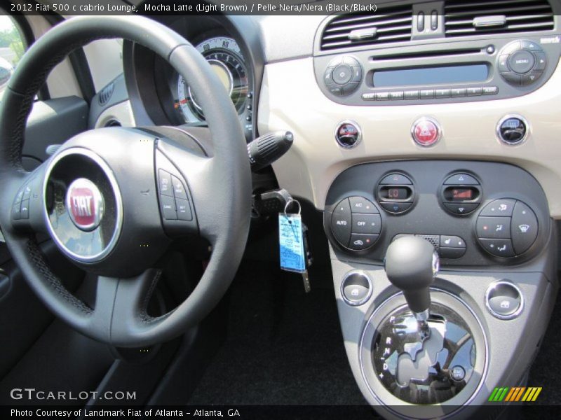 Dashboard of 2012 500 c cabrio Lounge